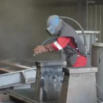 blasting job